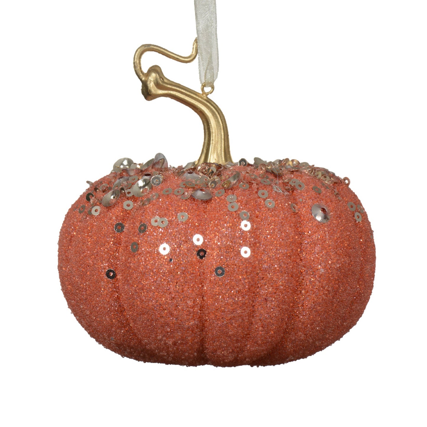 Pumpkin foam beads spiced pumpkin - L.9.5cm x W.9.5cm x H.9cm