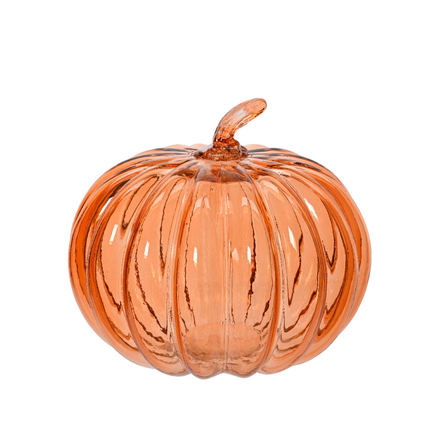 Pumpkin glass spiced pumpkin - dia20.8cm x H.17cm