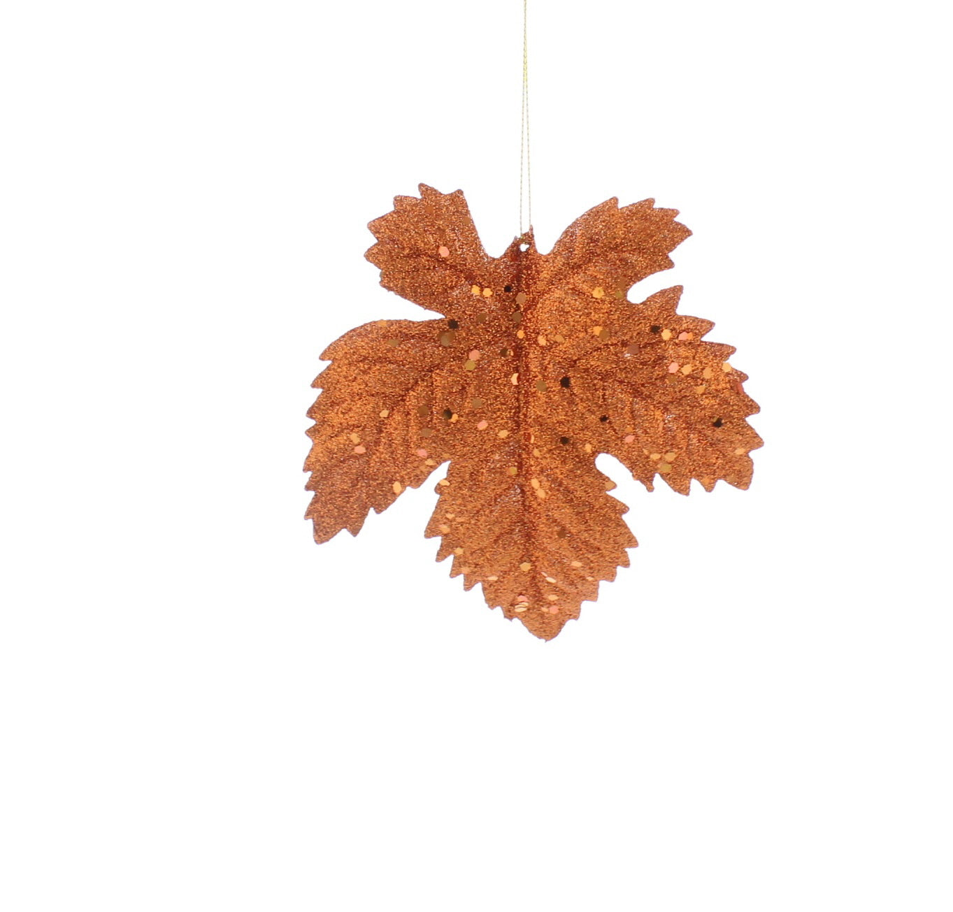 15cm copper acrylic maple leaf