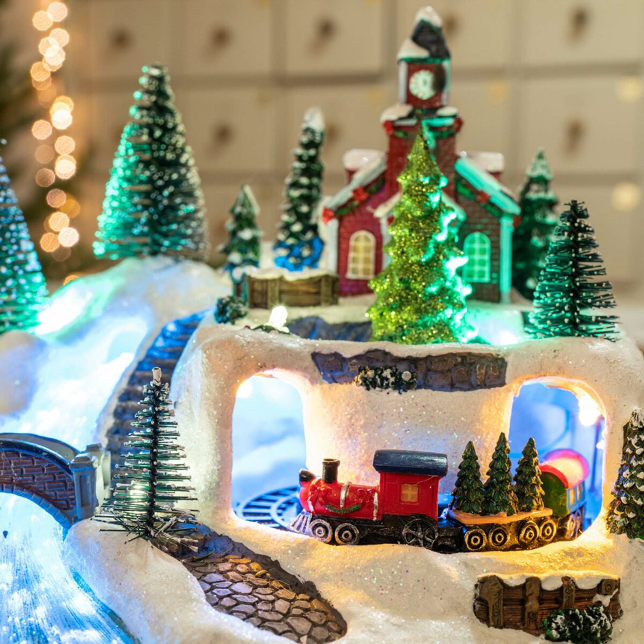 Villages and Christmas Scenes