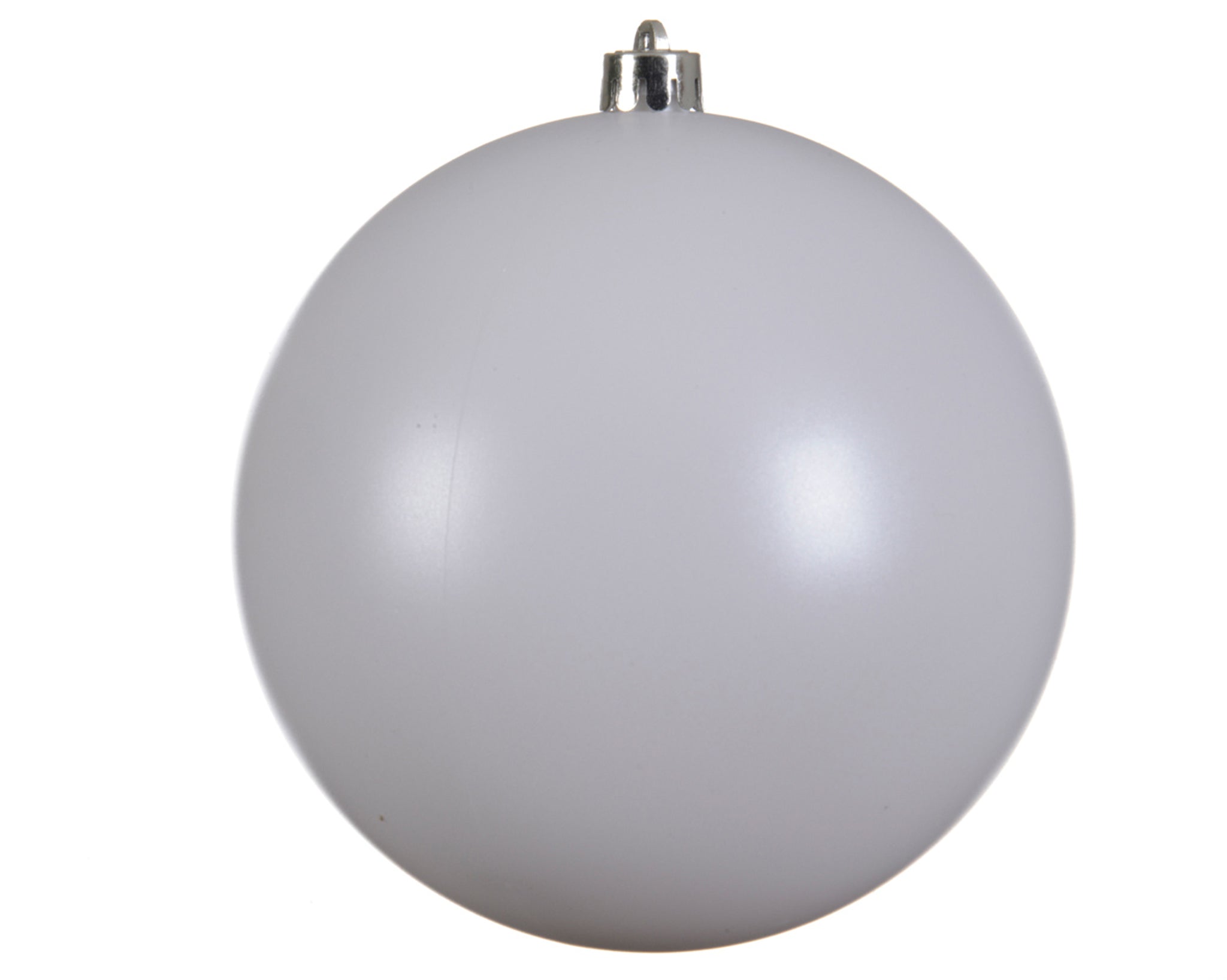 Baubles polystyrene matt - winter white