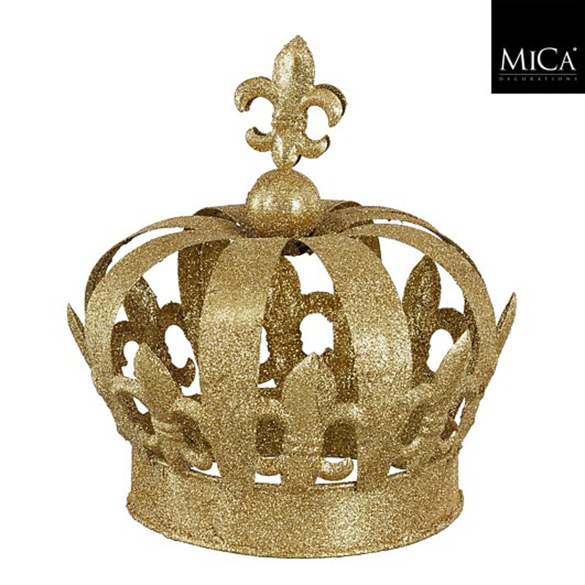 Crown gold - h26xd23cm