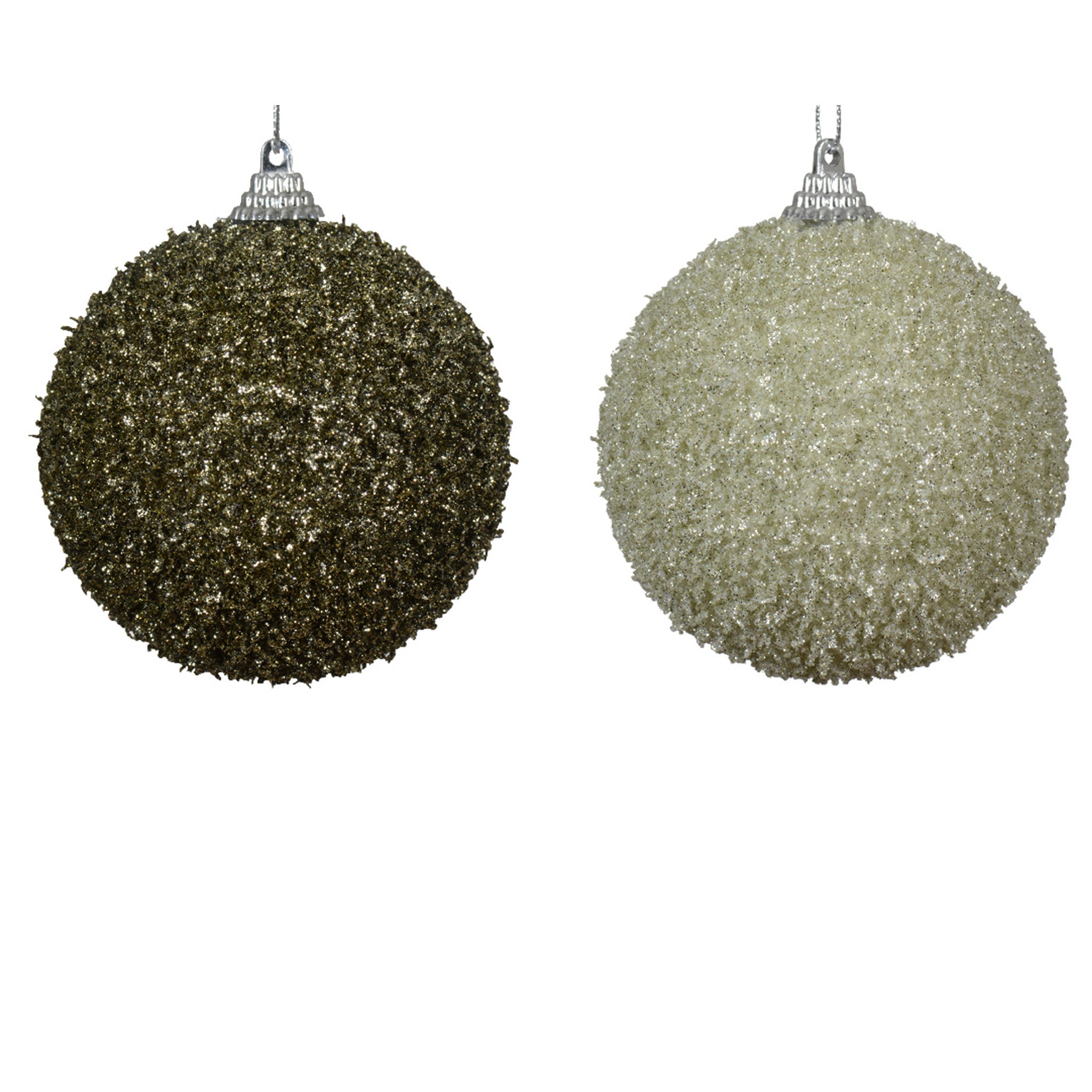 Bauble foam sequin 2col ass - assorted