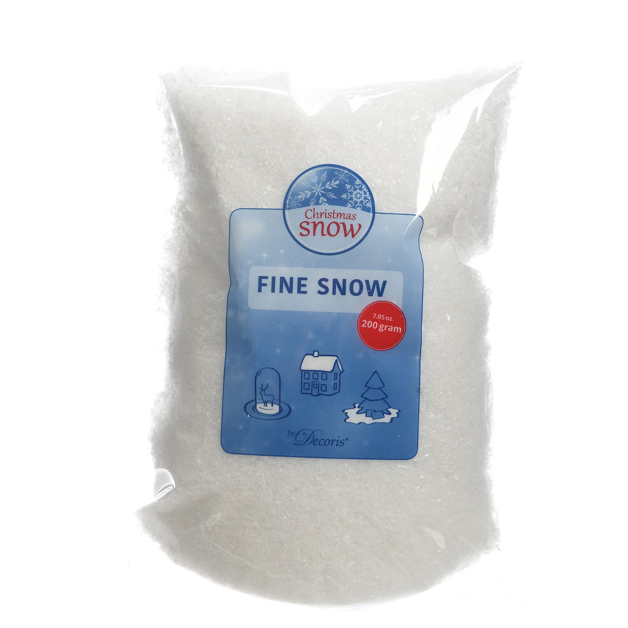 Fine snow pe  white - L.24cm x W.18cm x H.3cm