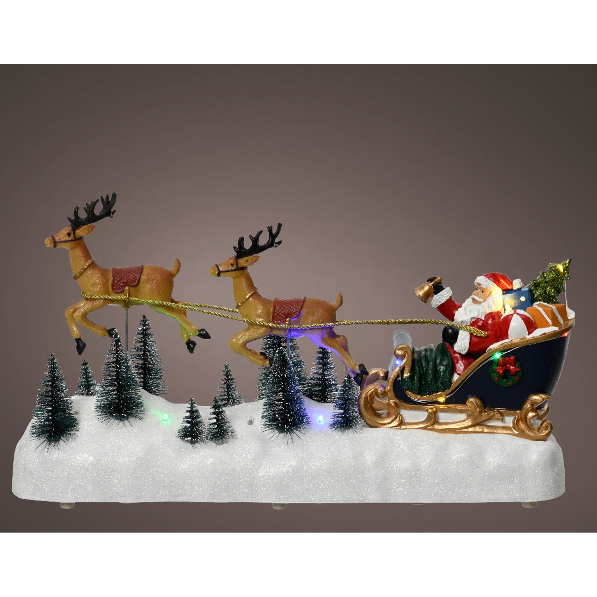 LED scenery plastic flashing effect BO indoor - colours/multi