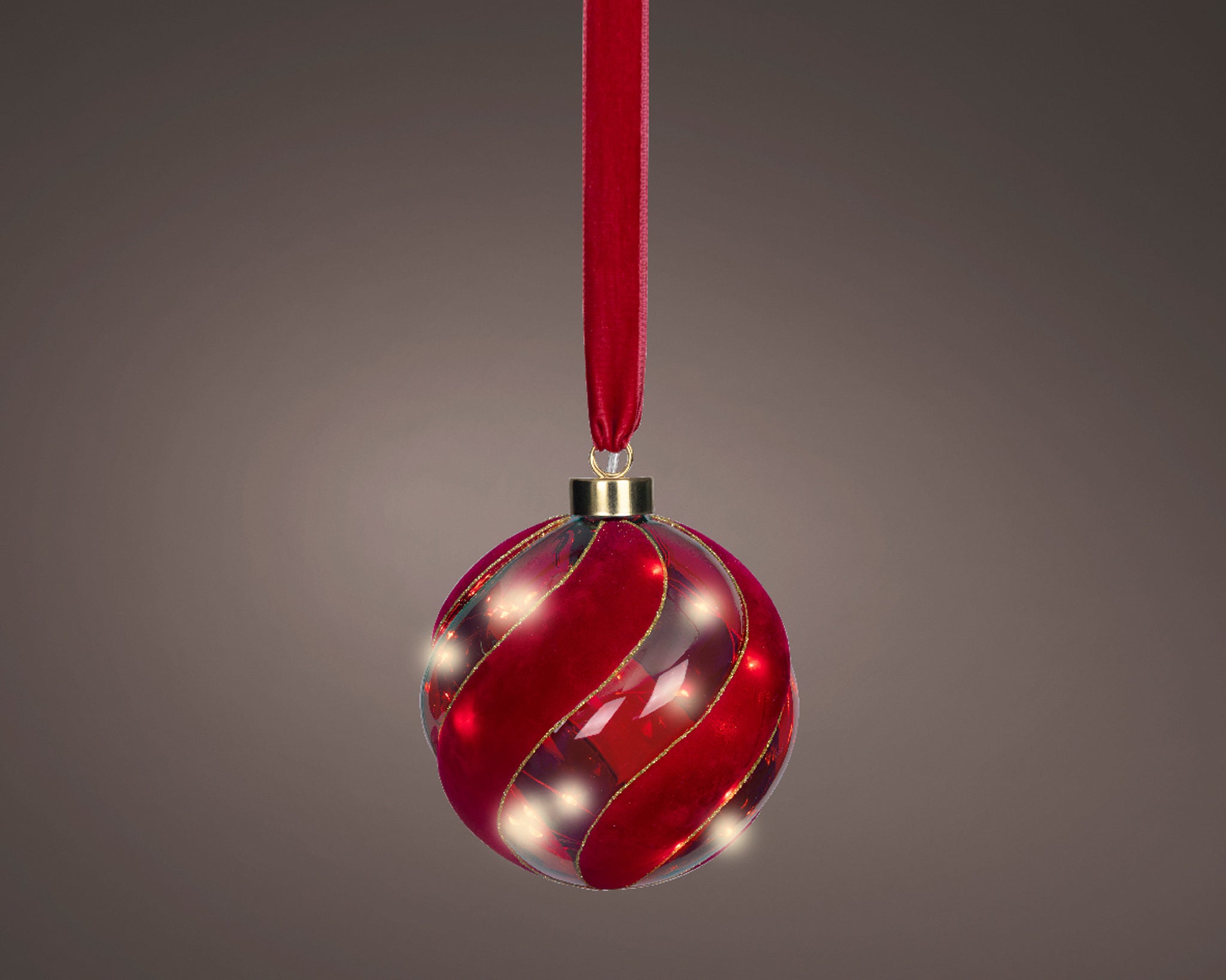 Micro LED ball steady BO indoor - red/warm white