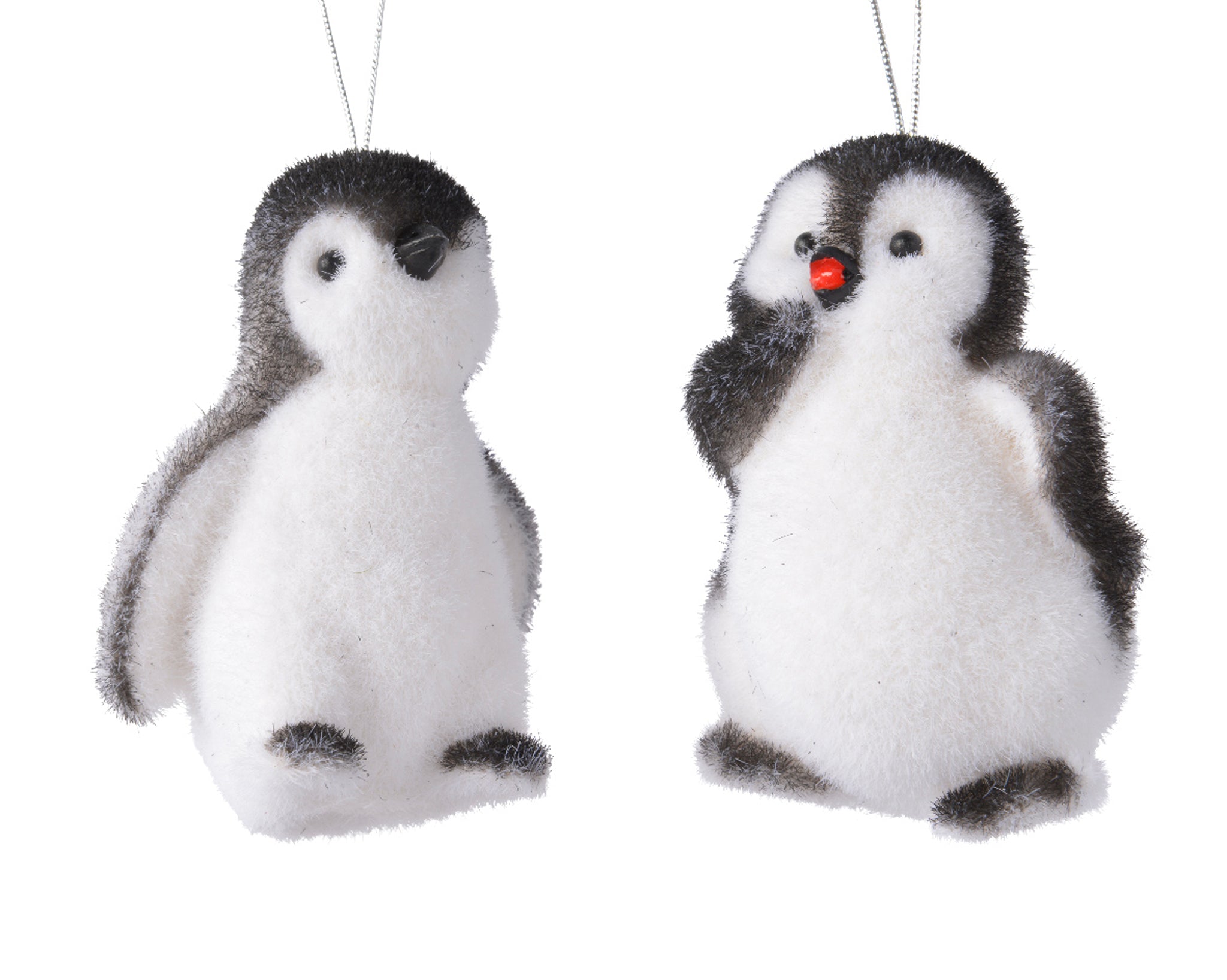 Penguin plastic flock 2ass - black/white