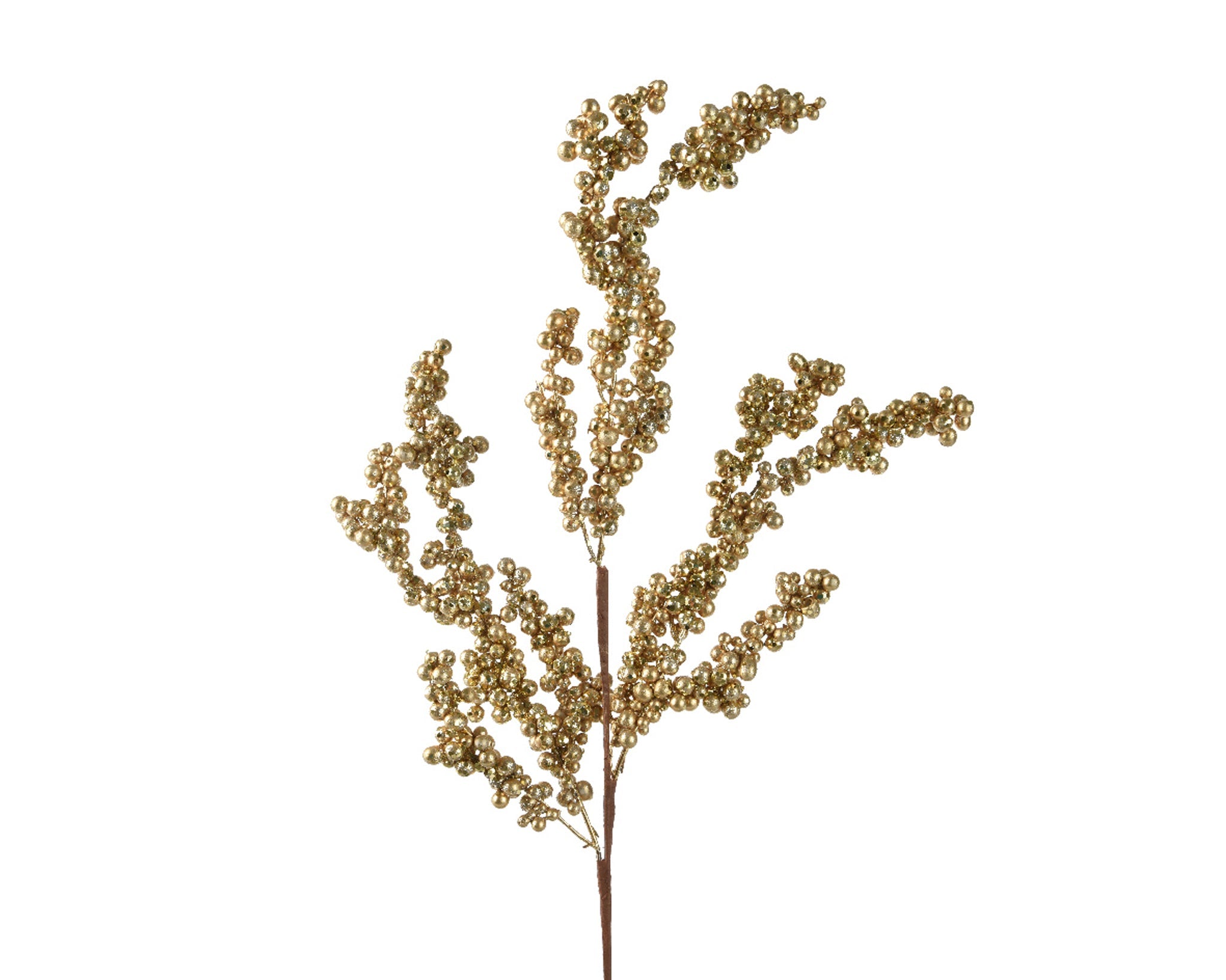 Spray foam glitter - light gold