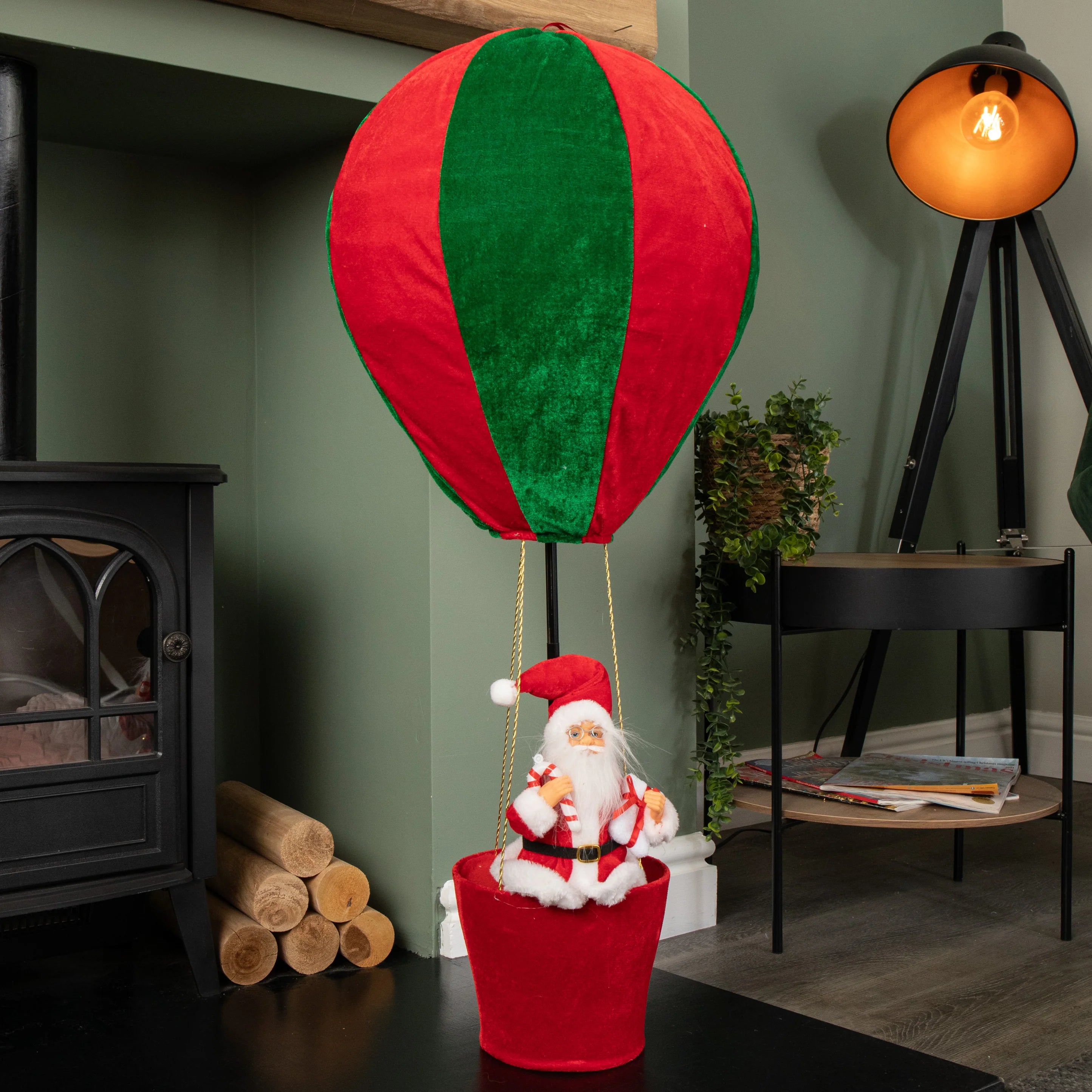 @48pc 1m Hot Air Balloon Christmas Character 2 Assorted - Santa