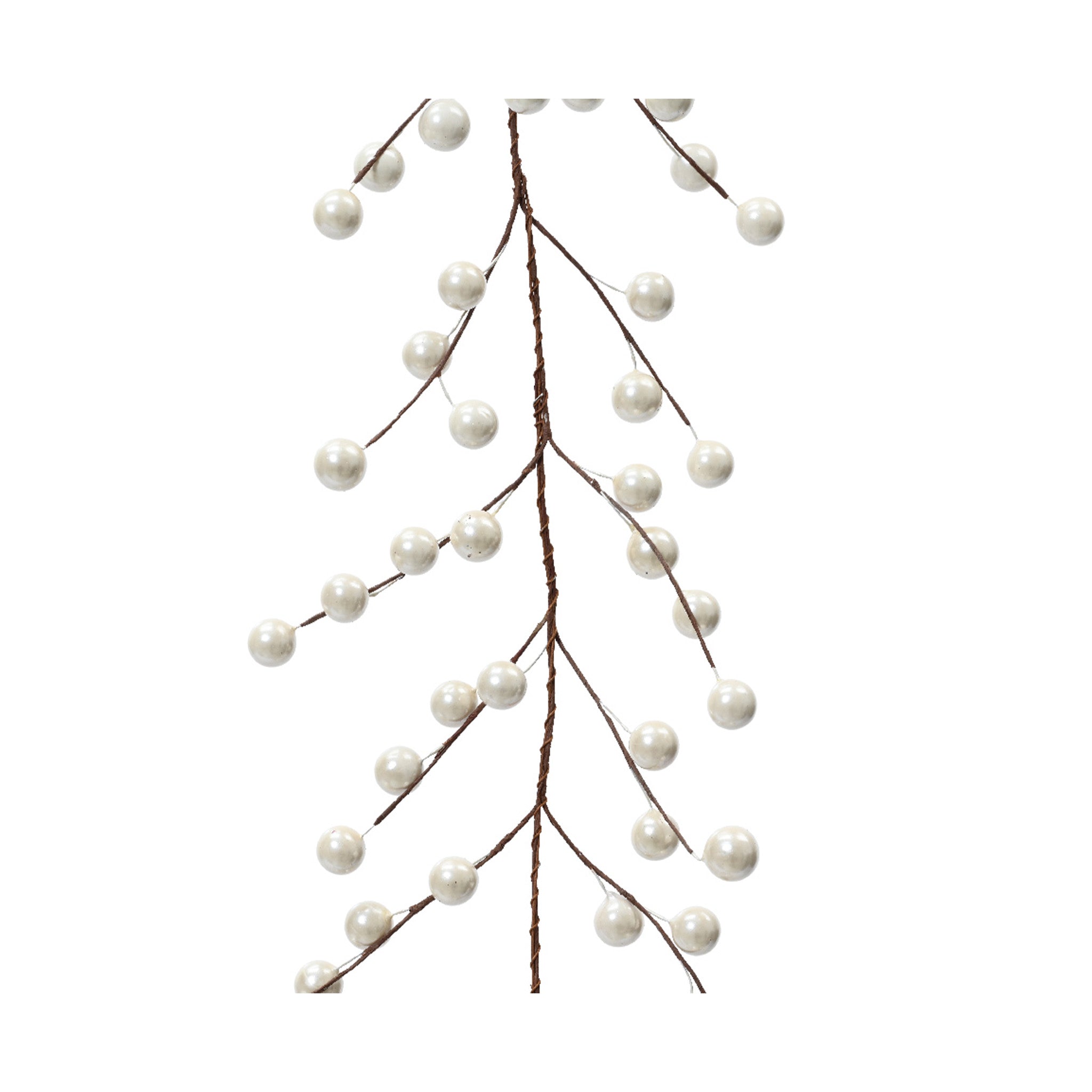 Garland foam shiny - pearl