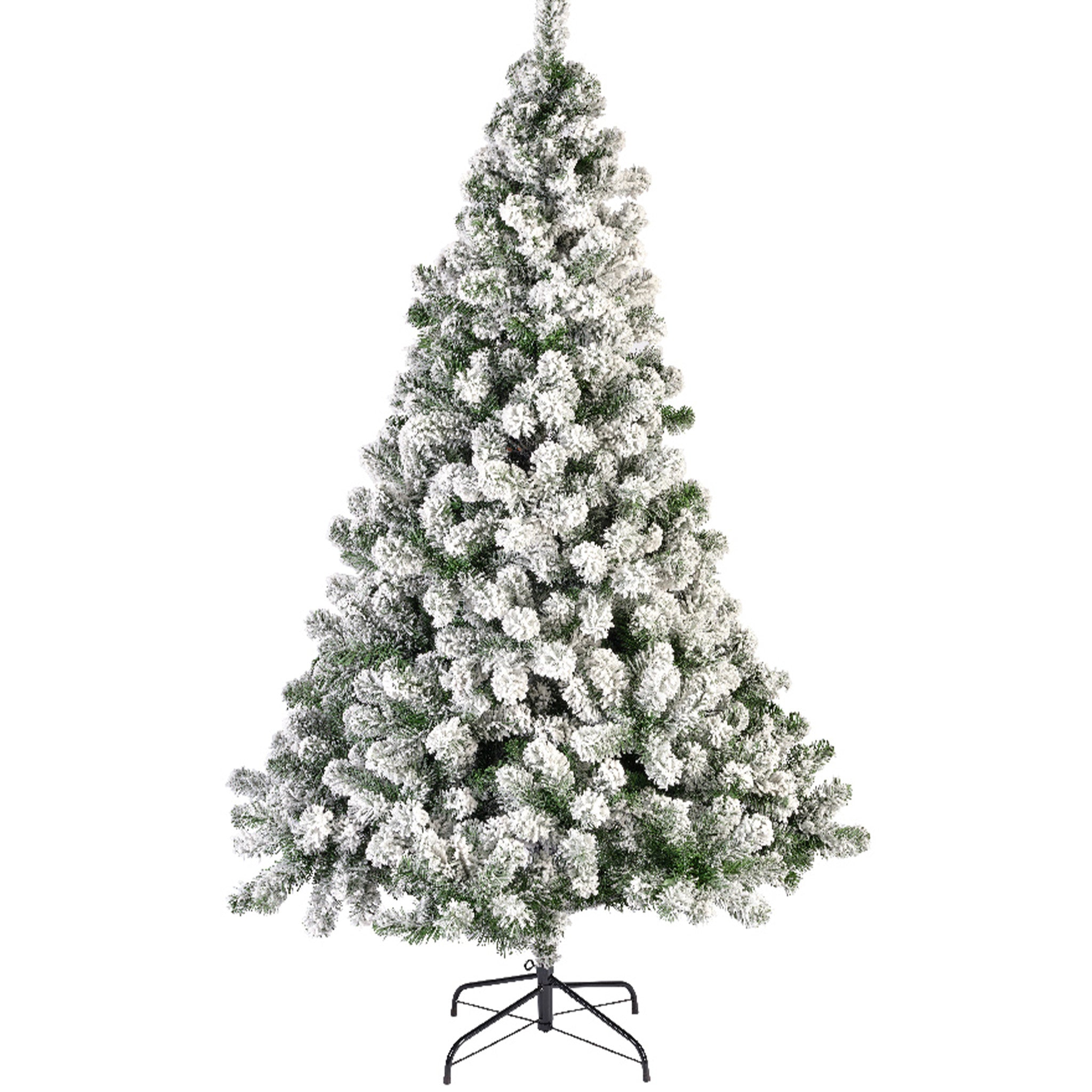 Imperial pine snowy - green/white - 9FT