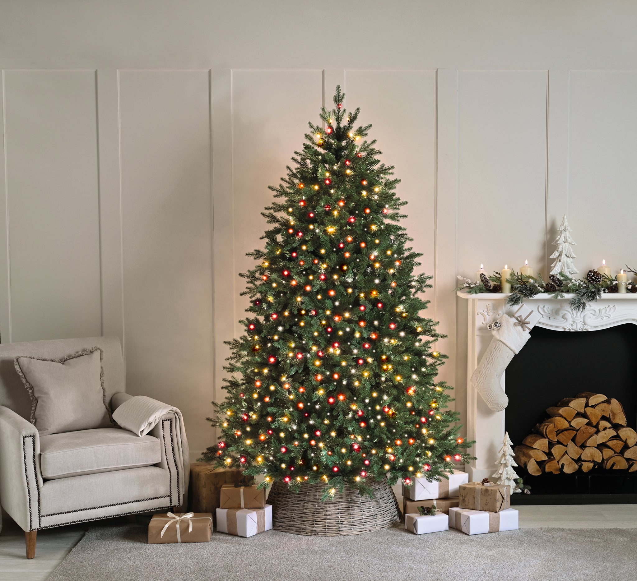 1000 red/warm white compact lights