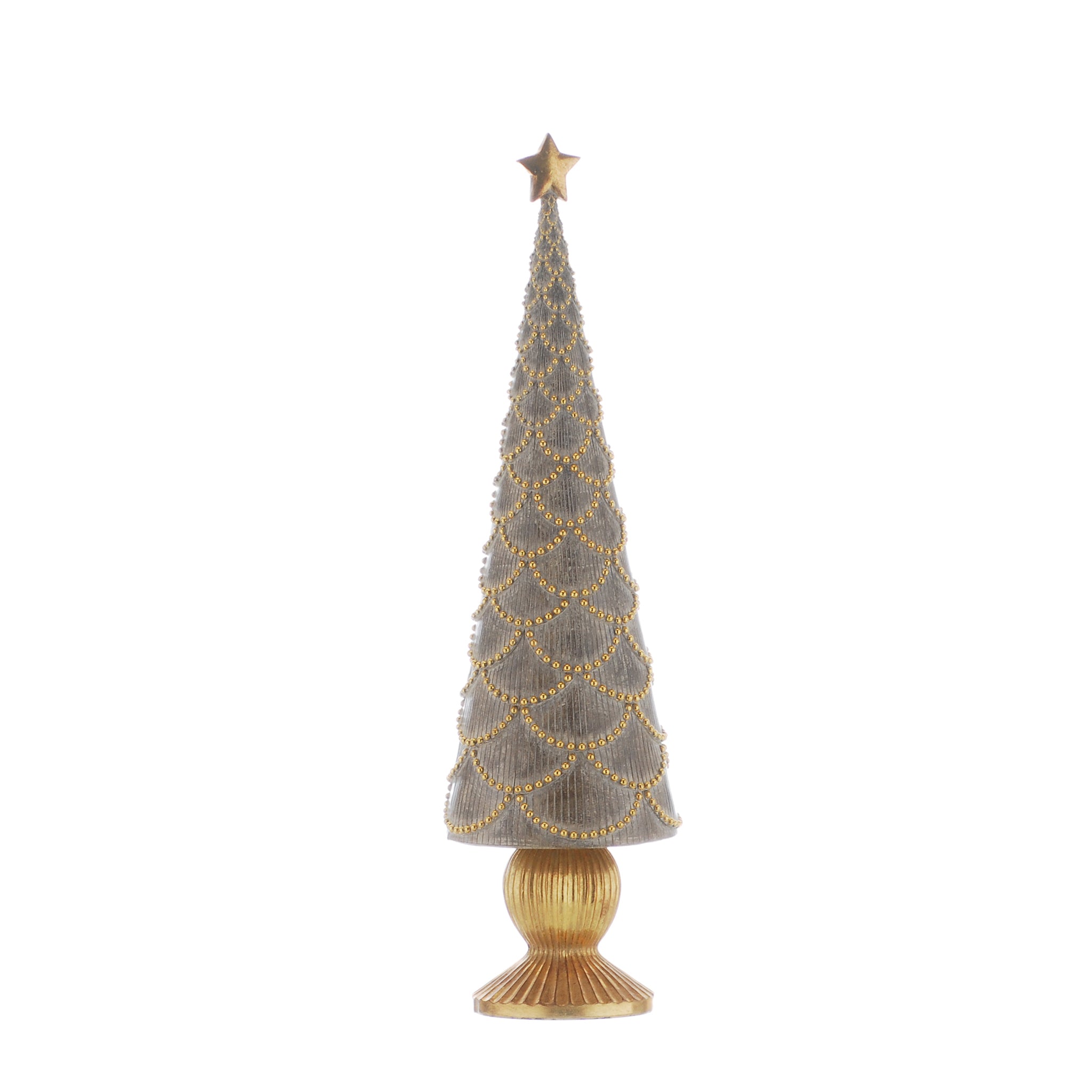 59cm gold swag design tree decoration